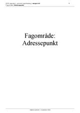 Adressepunkt