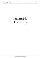 Friluftsliv
