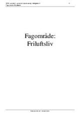 Friluftsliv