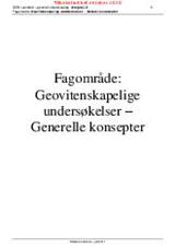 Geovitenskapelige undersøkelser