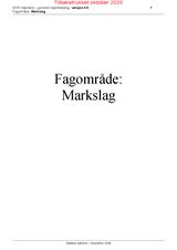 Markslag