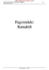 Reindrift